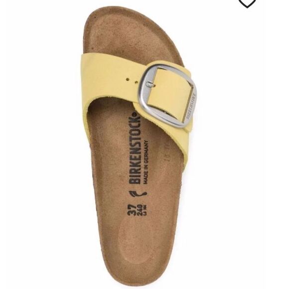 Madrid Big Buckle Birkenstock Yellow US 9-9.5 - Picture 1 of 9